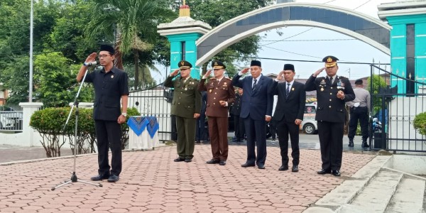 Polres Tebing Tinggi Bersama Muspida Kota Tebing Tinggi Peringati Hari Pahlawan 2019