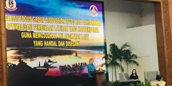FGD TNI AL, Mengupas Optimalisasi Pembinaan Latihan yang Kontemporer
