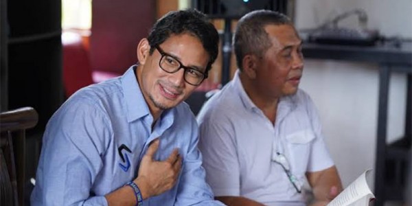 Sandiaga Siap Jadi Jurkam Pilkada di DIY