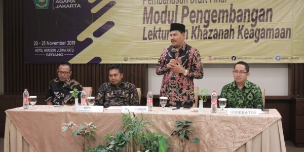 Kakanwil Menag Banten Harapkan Madrasah Jadi Pelestarian Tradisi Lisan
