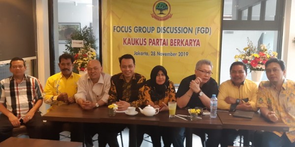 Kaukus Partai Berkarya Desak DPP Dukung Jokowi-Ma'ruf Amin