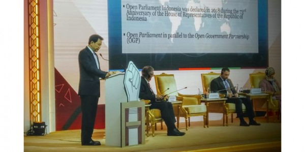 Azis Syamsuddin Sampaikan Open Parliament di Forum GOPAC