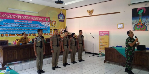 Taruna – Taruni SMA Taruna Pelita Nusantara Kunjungi Dua SMP Negeri di Depok