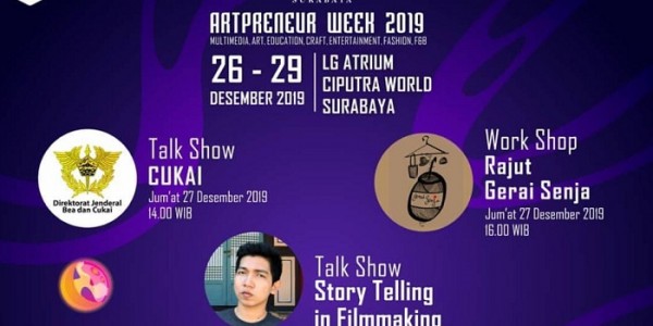 Mimpi Besar Artpreneur Week 2019 Kembangkan Ekonomi Kreatif di Indonesia