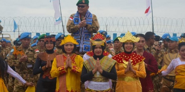 Asops Kasad Kunjungi Kontingen Garuda XXXIX-B di Republik Demokratik Kongo