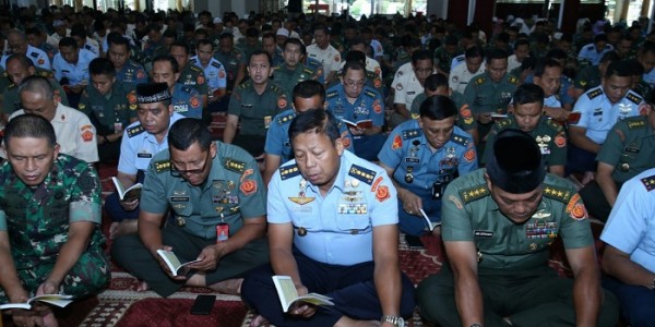 Sambut Tahun Baru 2020, Mabes TNI Gelar Doa Bersama
