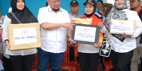LaNyala Salurkan Bantuan Korban Banjir Jakarta Dan Bekasi