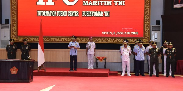 Panglima TNI Resmikan Pusat Informasi Maritim TNI
