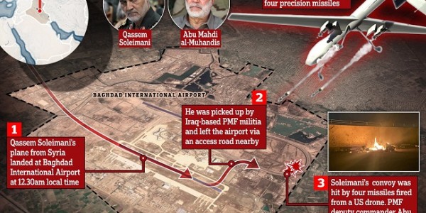 Irak Tahan 3 Petugas Bandara Baghdad yang Bocorkan Keberadaan Soleimani
