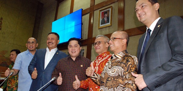 Raker Panja Jiwasraya Dengan Menteri BUMN Erick Tohir