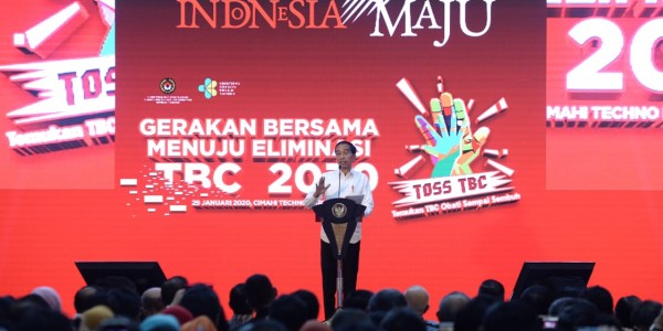 Dukung Gerakan Eliminasi TBC, Presiden: Utamakan Tindakan Pencegahan