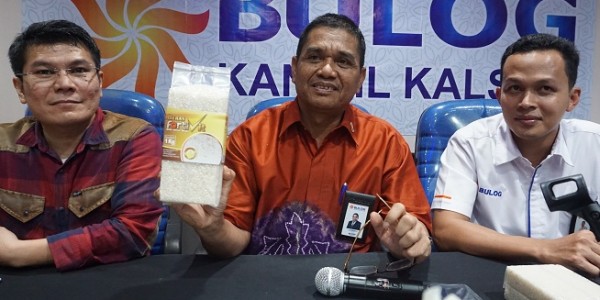 Sambut HPN, Bulog Kalsel Kenalkan Beras Fortifikasi