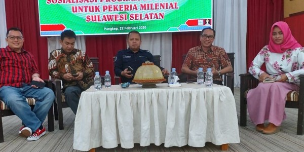 BP Jamsostek Gaet Milenial Sulsel