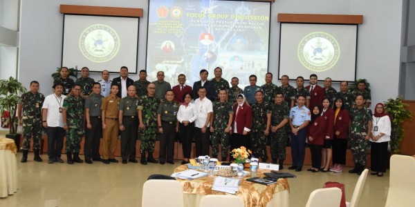 Kapusjianstra TNI Buka FGD Penyiapan Postur TNI di Kalimantan Timur