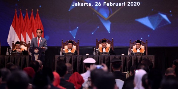 Presiden Jokowi Dukung Upaya Peningkatan Kualitas Peradilan MA
