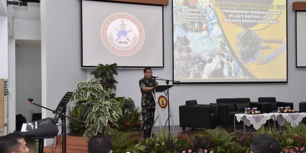 Ster TNI Gelar Seminar Nasional Kolaburasi, Bahas Penanganan Laut Natuna
