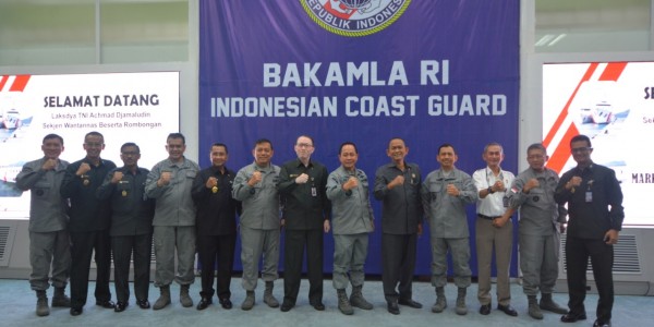 Kunjungi Mabes Bakamla RI, Wantanas Dukung Penguatan Bakamla RI