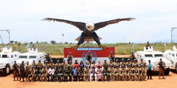Pasukan Garuda Jalin Akrab Dengan FARDC
