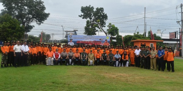 Lanal Yogyakarta Hadiri Pembukaan Pelatihan Potensi SAR Tahun 2020