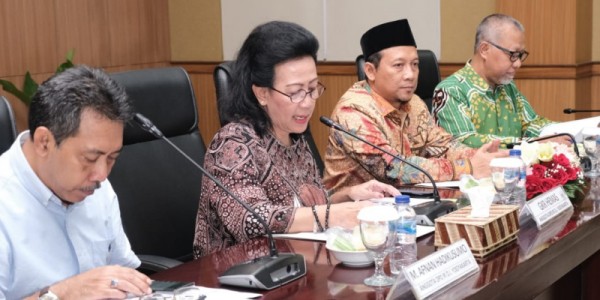 Massa Reses, Anggota DPD RI Provinsi DIY Rapat Dengan BPS Terkait Sensus Penduduk Tahun 2020.
