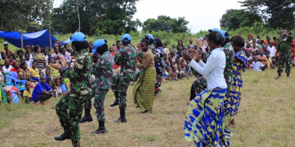 Wanita Peacekeepers Satgas TNI Peringati  International Women’s Day di Kongo