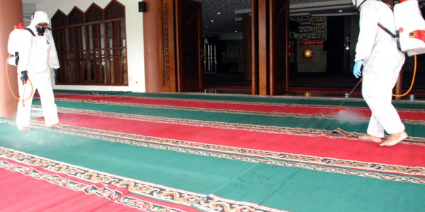 Masjid Baiturrahman DPR Siapkan  Sholat Jumat