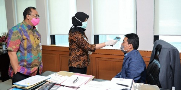 Ini Cara Kemenkop Cegah Penyebaran Virus Corona Di Lingkungan Pegawai
