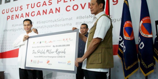 Atasi Virus Corona, Grup Bakrie Sumbang 20 Miliar