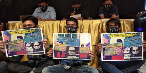 Menolak Lupa Kasus Sarang Burung Walet, Novel Diminta Hadir di Persidangan