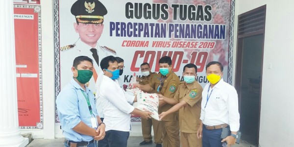 PT TPL Tbk Berikan Bantuan 3 Ton Beras ke Pemkab Simalungun