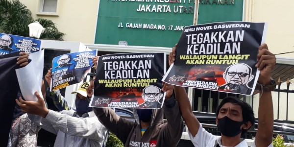 Jiwa ksatria TSK Penyiraman Dipuji Aktivis Dibandingkan Sikap Novel