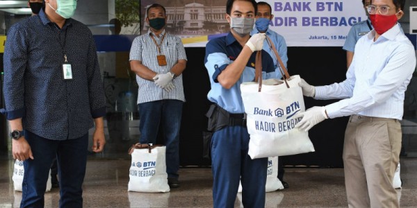 Bantuan Sembako Untuk Pegawai Organik BTN