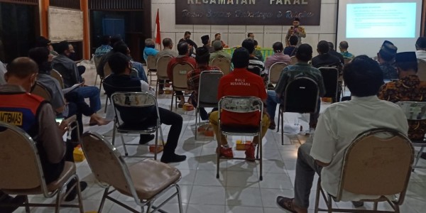 Danramil Pakal Bahas Pembentukan Kampung Tangguh