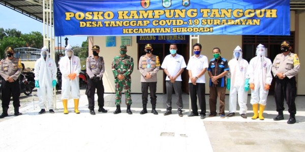 Kampung Tangguh di Lamongan Diharapkan Jadi Contoh Penanganan Covid19