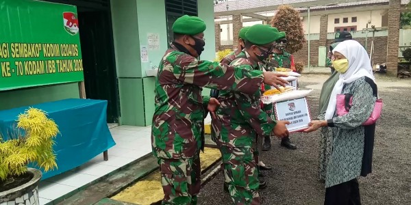 Koramil 24/TTSB Kodim 0204/DS Bagi-Bagi Sembako
