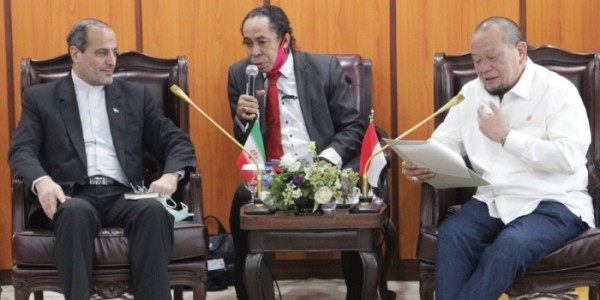 Ketua DPD RI Dorong Perluasan Kerjasama Ekonomi Indonesia-Iran 