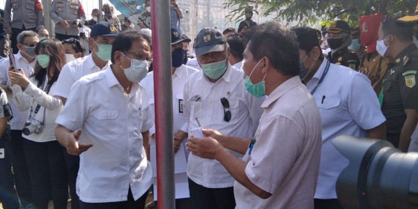 Kementerian PUPR dan ATR/BPN Kompak Bongkar Waterpark Dwisari