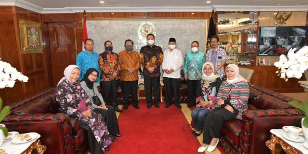 Bertemu Pimpinan MPR RI, Alumni PMII Dukung BPIP Diatur Dalam UU