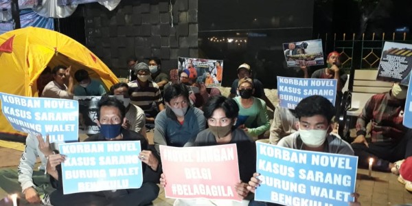 Curhatan Keluarga Korban Sarang Burung Walet dan Doa Bersama Adili Novel