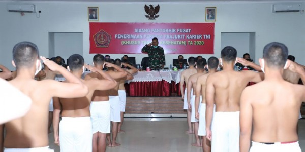 Kasum TNI Pimpin Sidang Pantukhir Penerimaan Perwira Khusus Tenaga Kesehatan