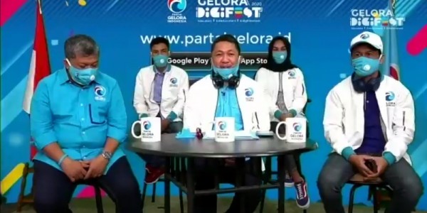 Partai GeloraTargetkan Rekrut 10 Juta Pemilih Hingga 2023