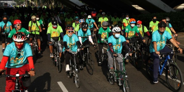 Gowes To Nation, Gus Jazil Katakan Kreasi Anak Muda Tetap Optimis Di Masa Pandemi Covid-19