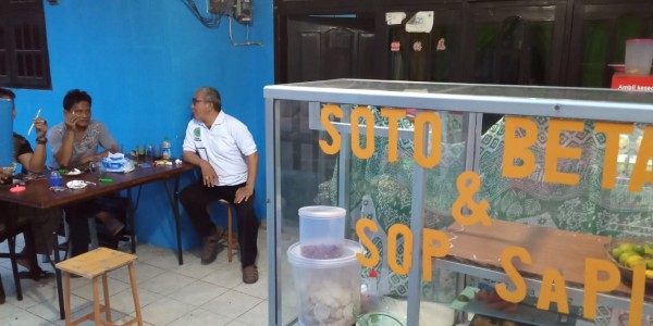 Sedapnya Soto Betawi Ibu Ika Cikarang, Cocok Buat Makan Siang