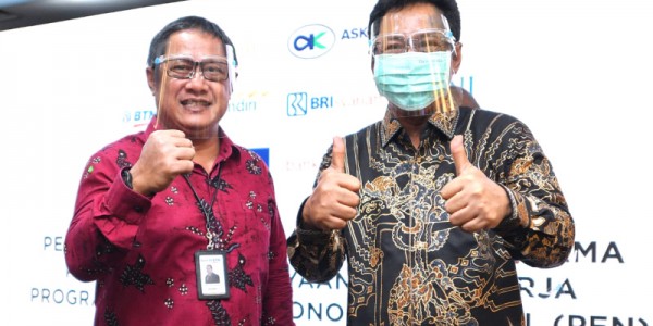 Dukung FEN, BTN Syariah Gandeng Jamkrindo Syariah