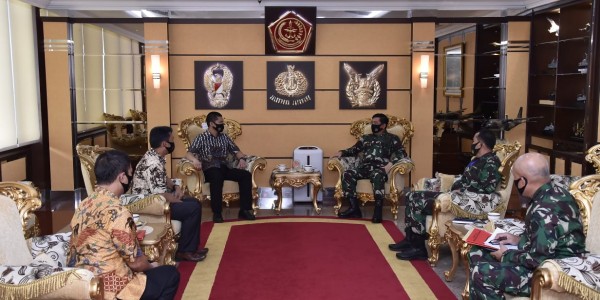 Terima Audiensi Pengurus PB FORKI, Panglima Berpesan Jasa Kesehatan Atlet