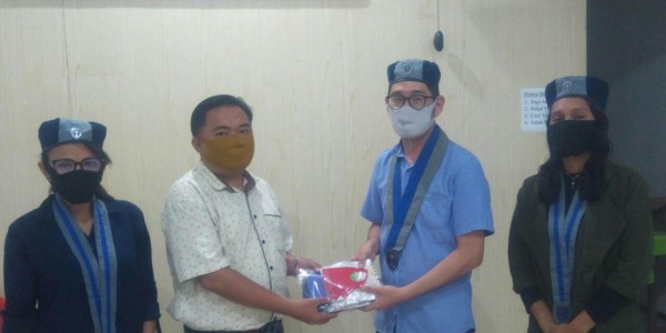 Dukung Program Jatim Bermasker, GMKI Bagikan 26.000 Masker