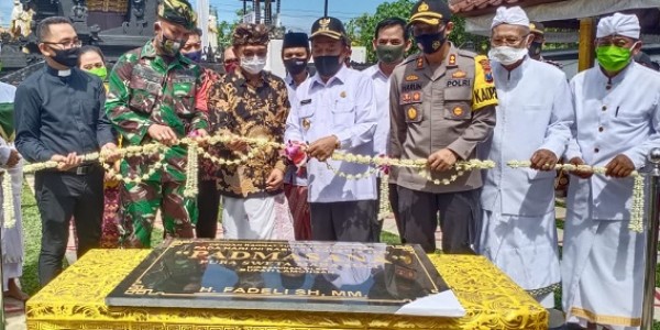 Forkopimda Resmikan Tiga Tempat Ibadah Tangguh