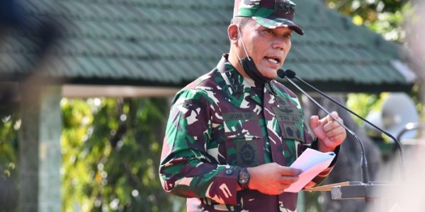 Kasum TNI Periksa Kesiapan Operasi Satgas Pamrahwan Papua Yonif Raider 500/Sikatan