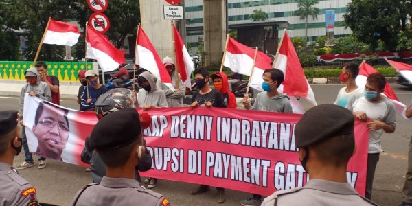 Datangi Bareskrim, Mahasiswa: Tuntaskan Kasus Payment Gateway 2014
