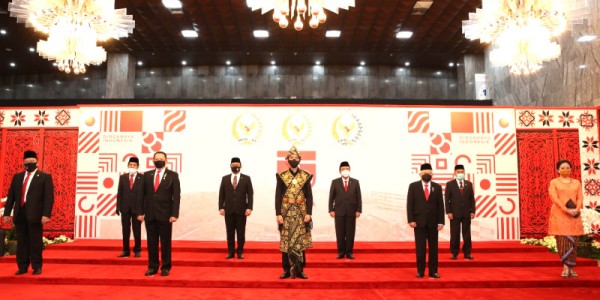Presiden Jokowi Foto Bersama